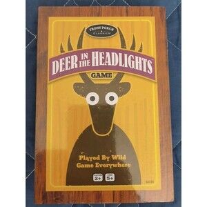 Deer in the Headlights Game Front Porch Classics Card Dice Game New & Sealed.